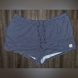 Life Is Good Striped PJ shorts